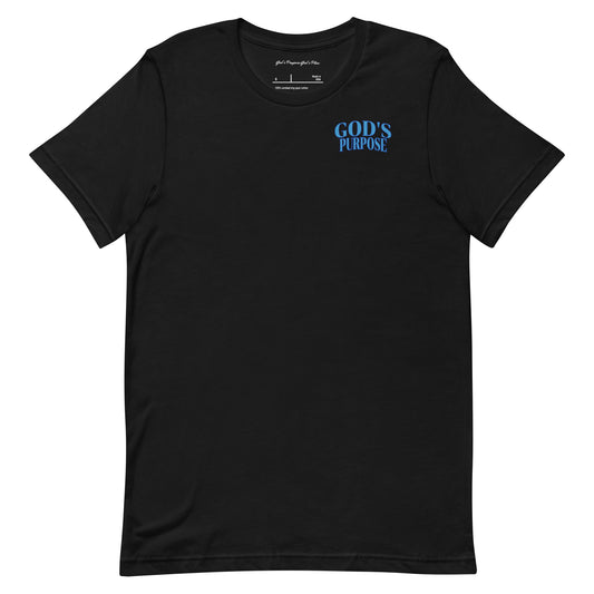 Unisex God's Creation Blue Lettering T-Shirt